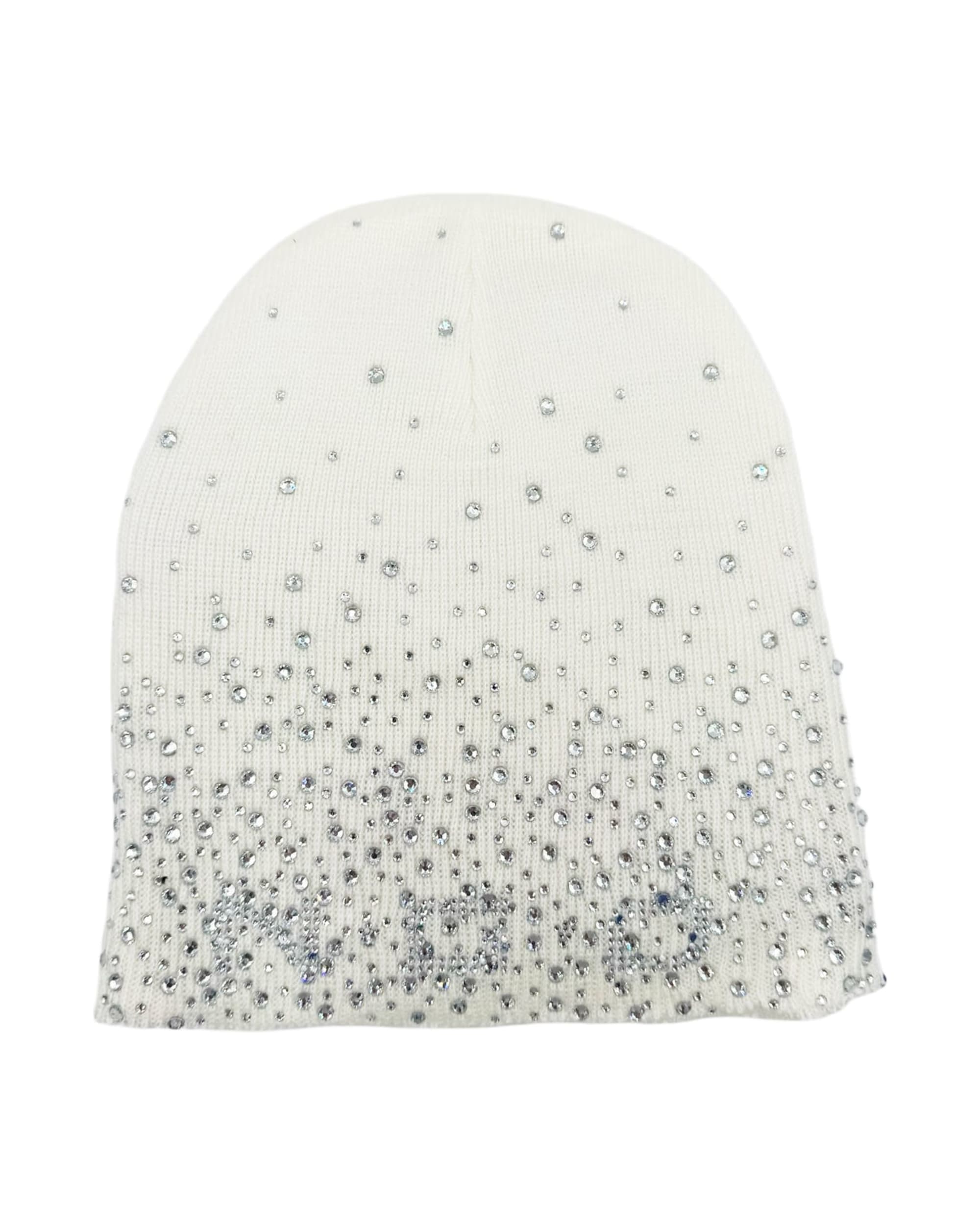 Bust Down Ombre Beanie - White